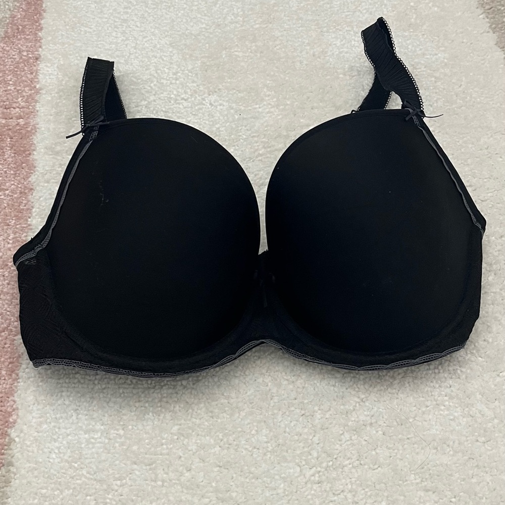 30FF Freya Deco Vibe UW Moulded Plunge Bra - black